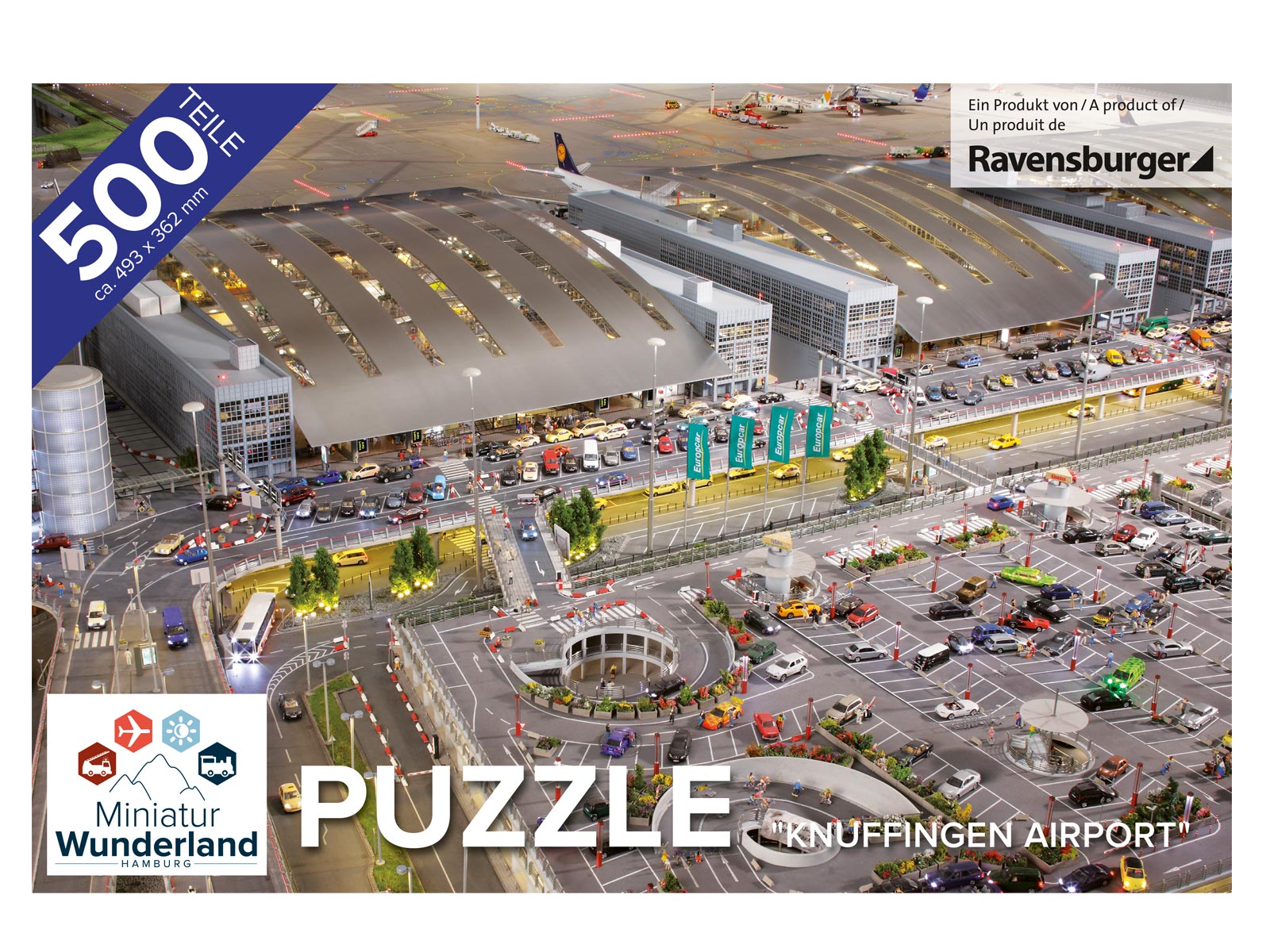 Puzzle "Knuffingen Airport" 500 Teile von Ravensburger Puzzle "Knuffingen Airport" 500 Teile von Ravensburger