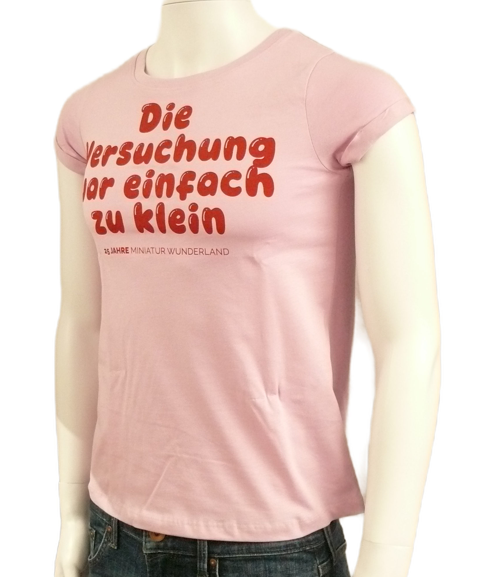 T-Shirt – 25 Years of Miniatur Wunderland – “The Temptation Was Too Small”