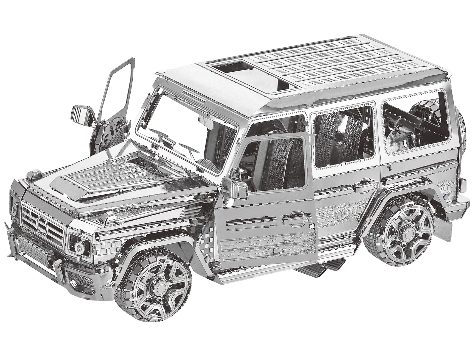 Mercedes-Benz G-Klasse Mini-Metallbausatz Geländewagen Modell