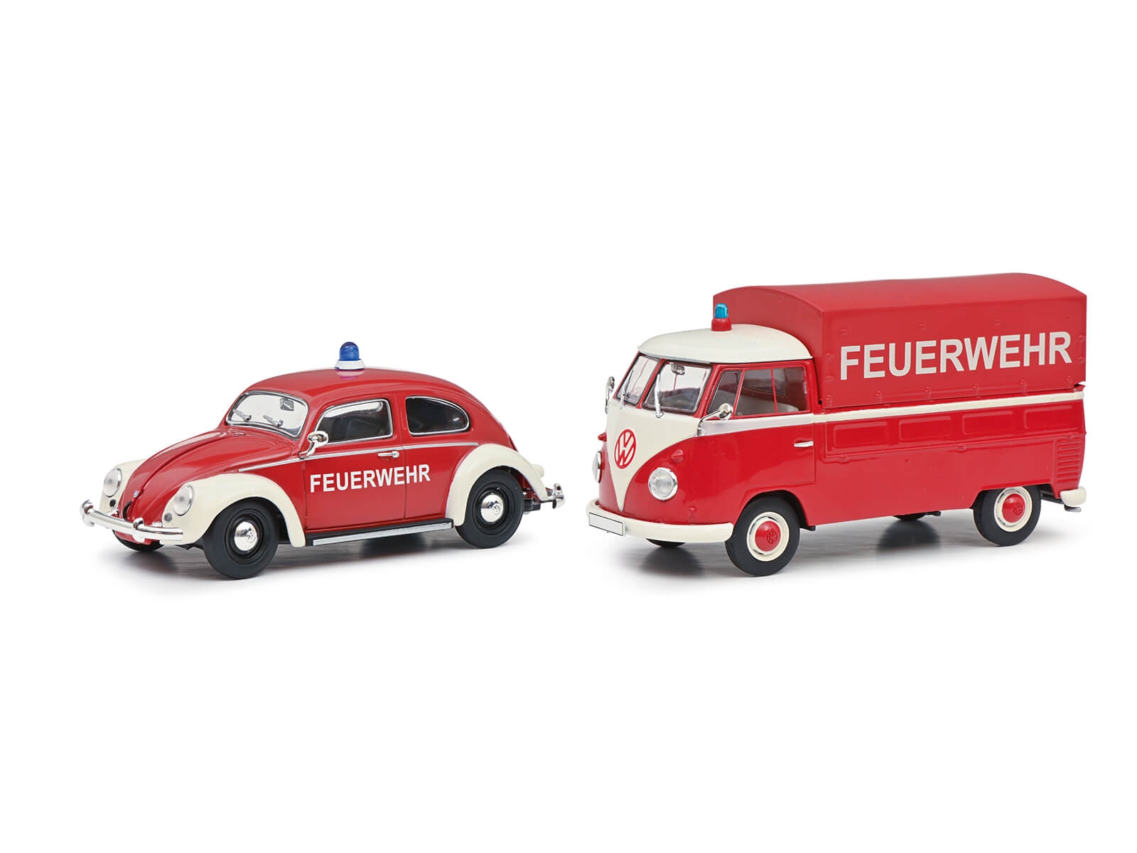 Schuco 450774300 MHI Set Feuerwehr 1:32