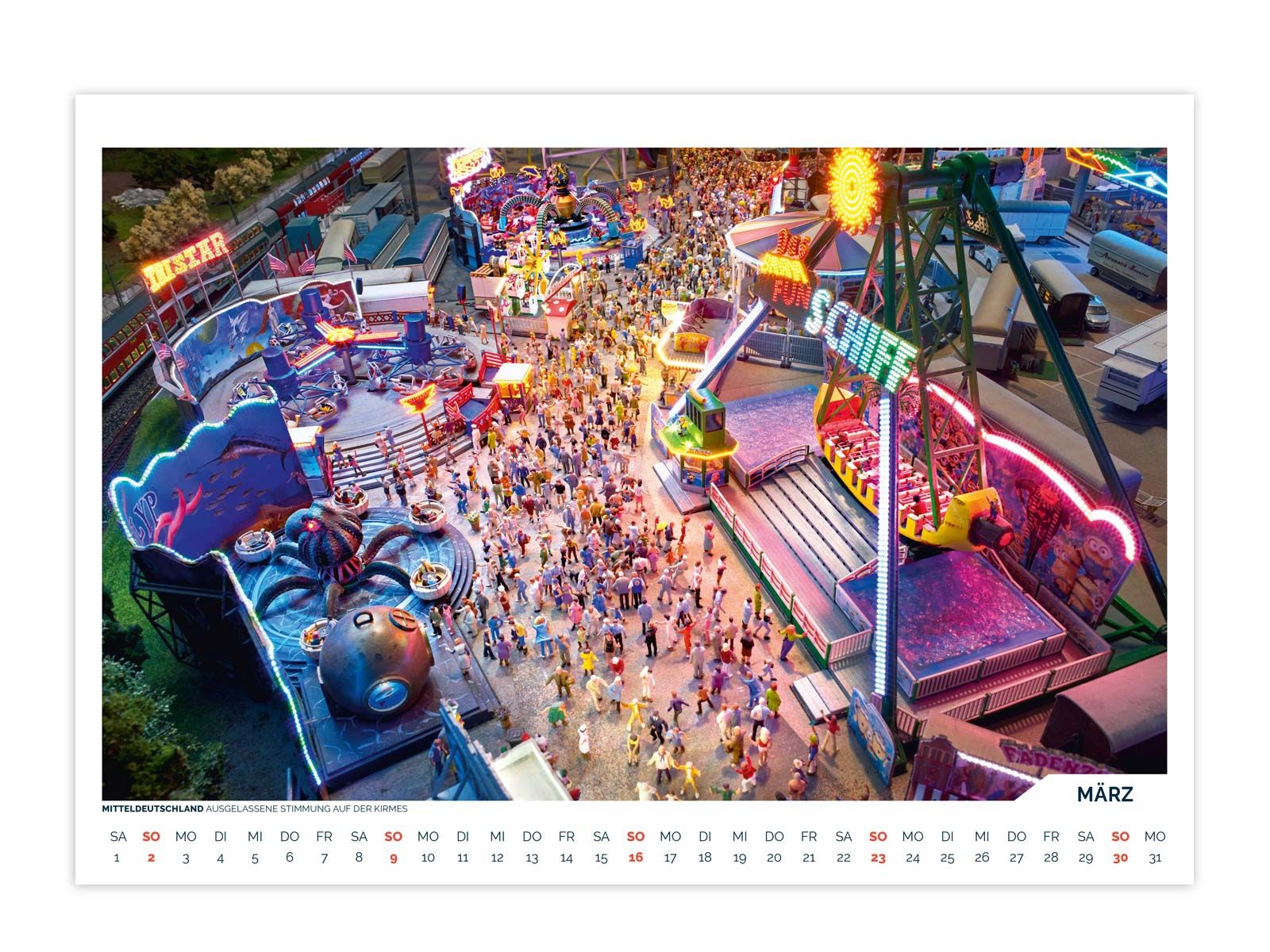 Miniatur Wunderland Kalender 2025